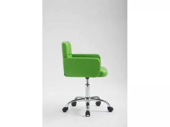 Chaise de bureau - Similicuir & Métal chromé - Los Angeles