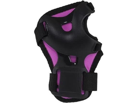 Nils Extreme H210 svarte og rosa beskyttere størrelse L (16-60-024)