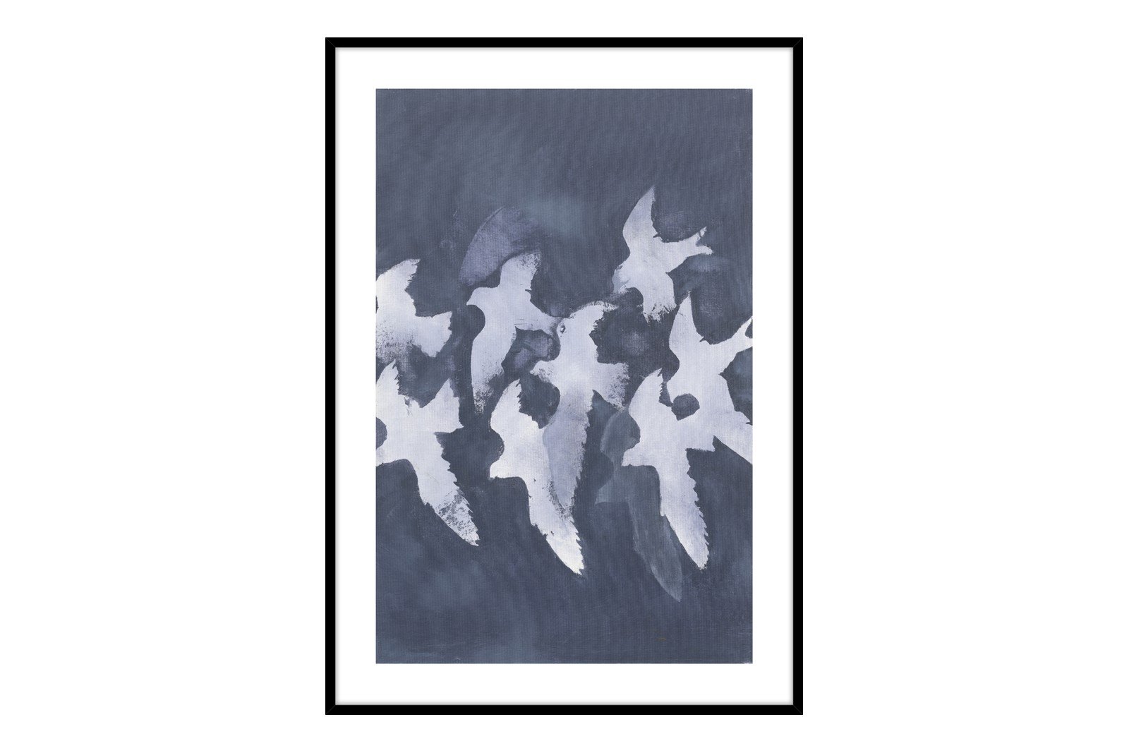Fades Into Light 50x70 cm Black Frame