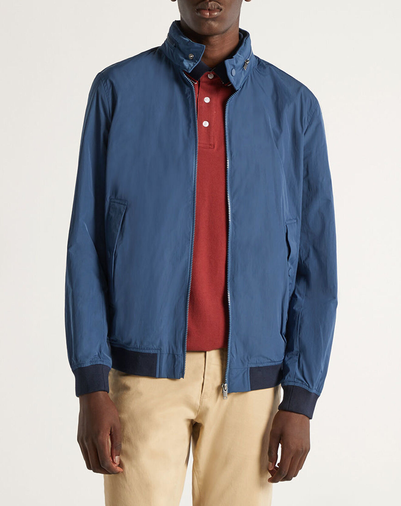 Galeries Lafayette Blouson Nautique bleu foncé