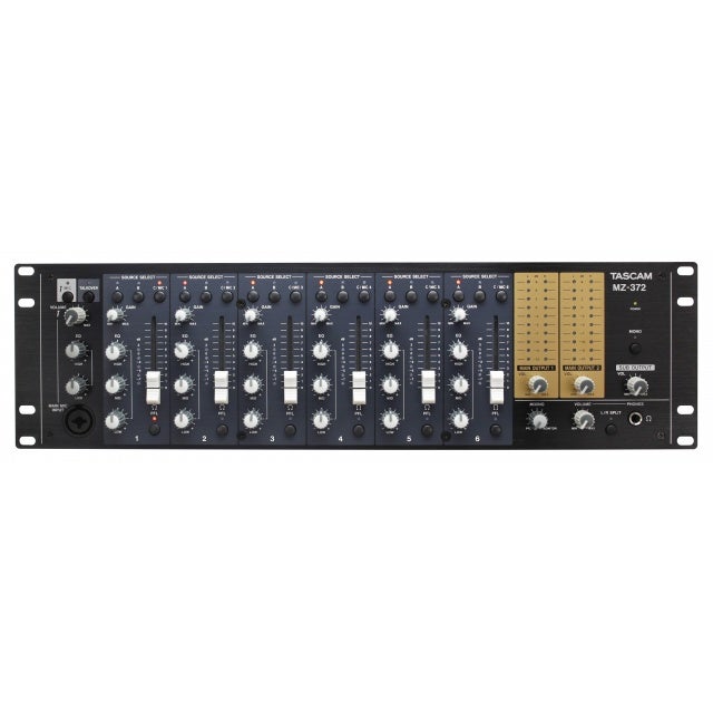 Tascam MZ-372 2-zone installatiemixer 3U