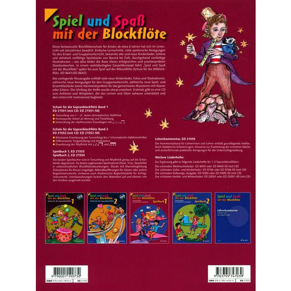 Schott Spiel Spaß Spielbuch Sopran 1