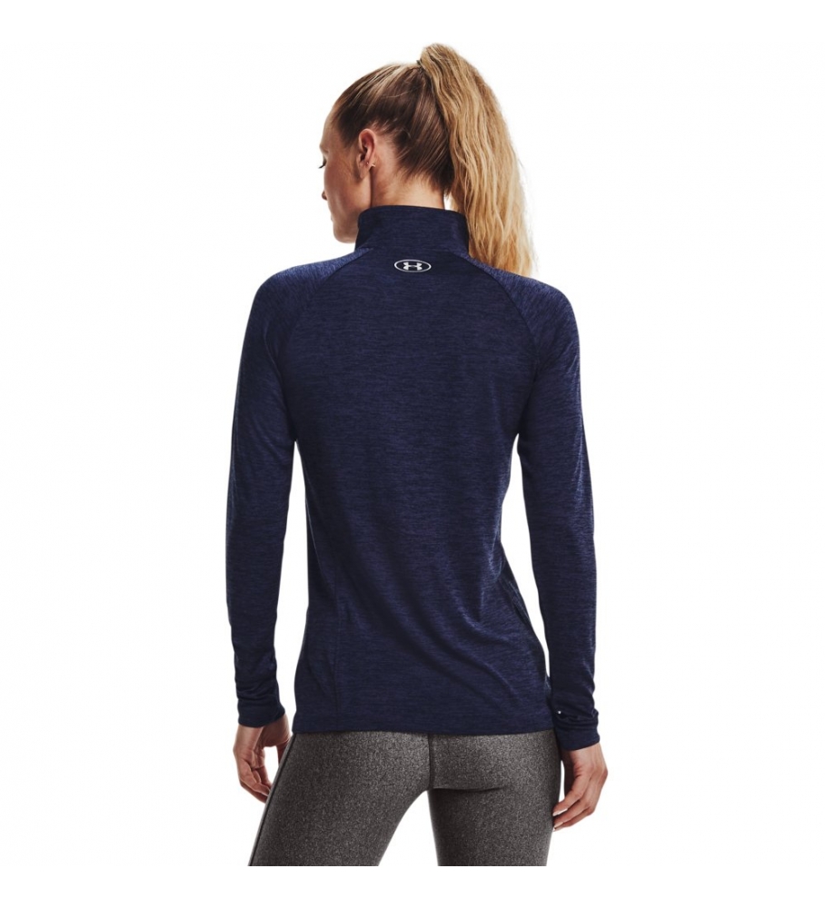 Camiseta Under Armour Tech com zíper até a metade