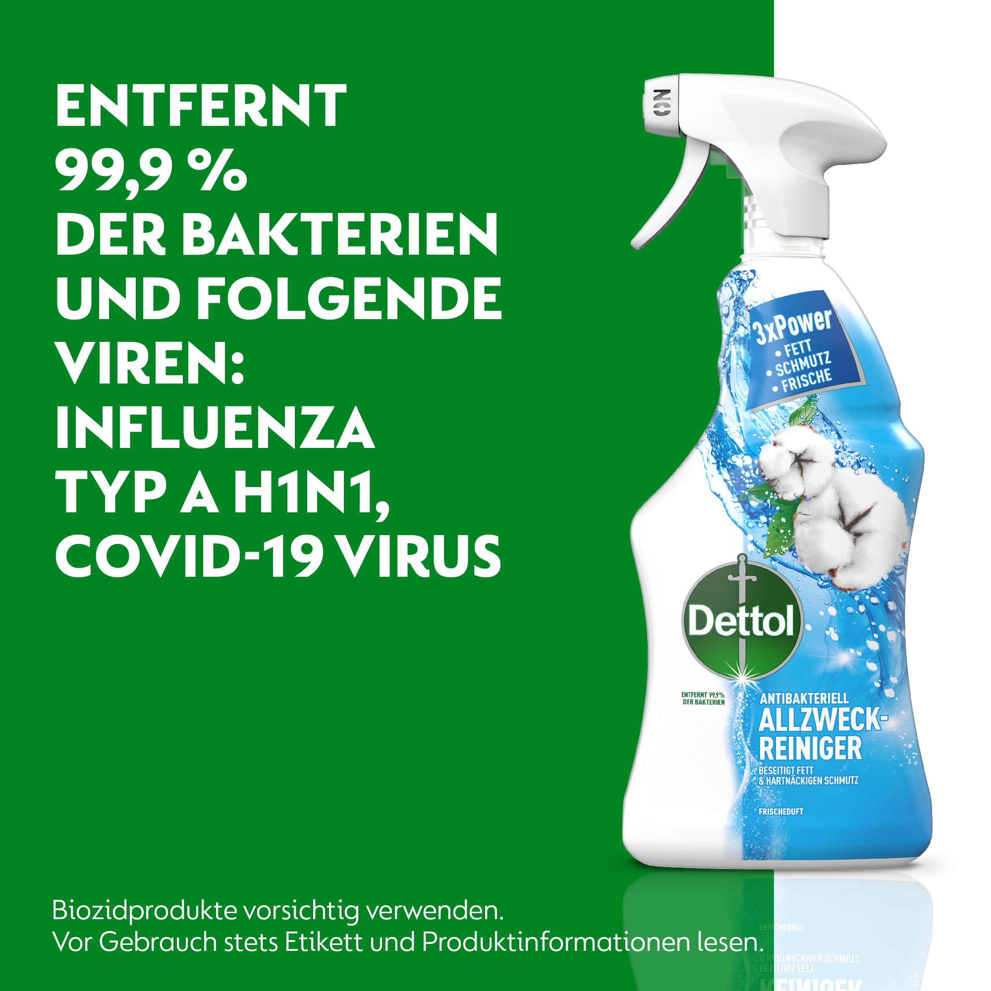 (750ml) Allzweck Reiniger Spray Haushalts Putzmittel (3221296) - Frischeduft