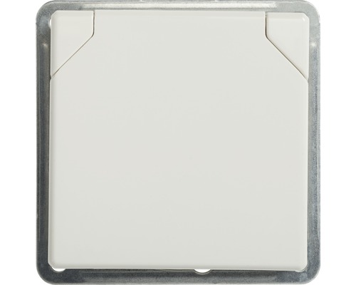 ROTH LANGE 57674 Stopcontact met scharnierend deksel Plus Ultra Wit