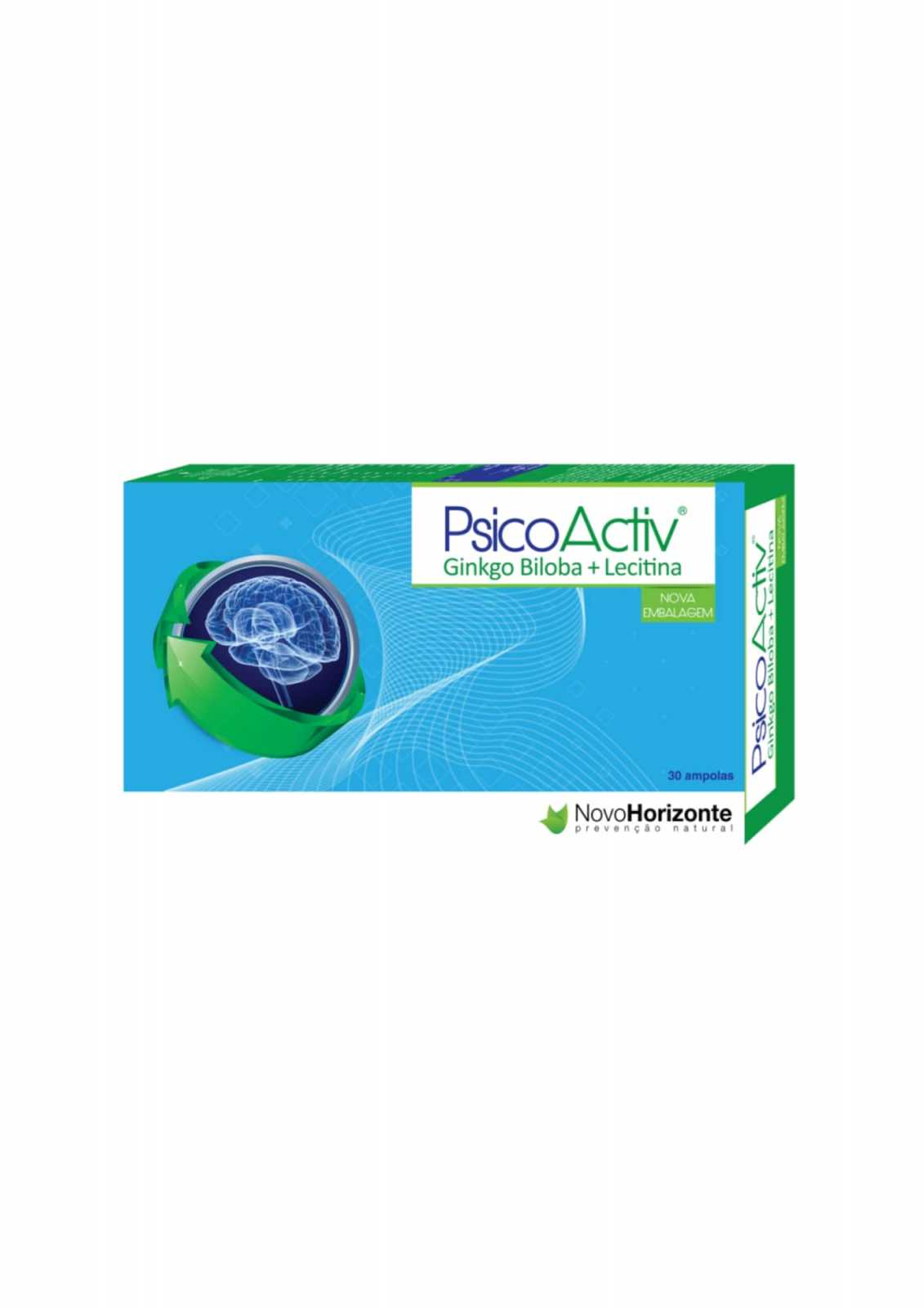 Novo Horizonte Novo Horizonte Psico Activ + Ginkgo Biloba 30 Cápsulas - Opportu