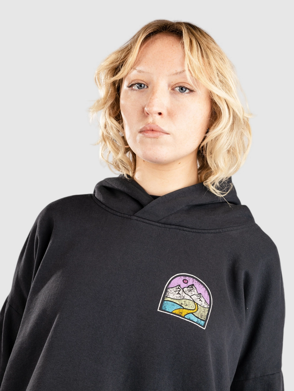 Passenger Friday Collective Recycled Cotton Hoodie black