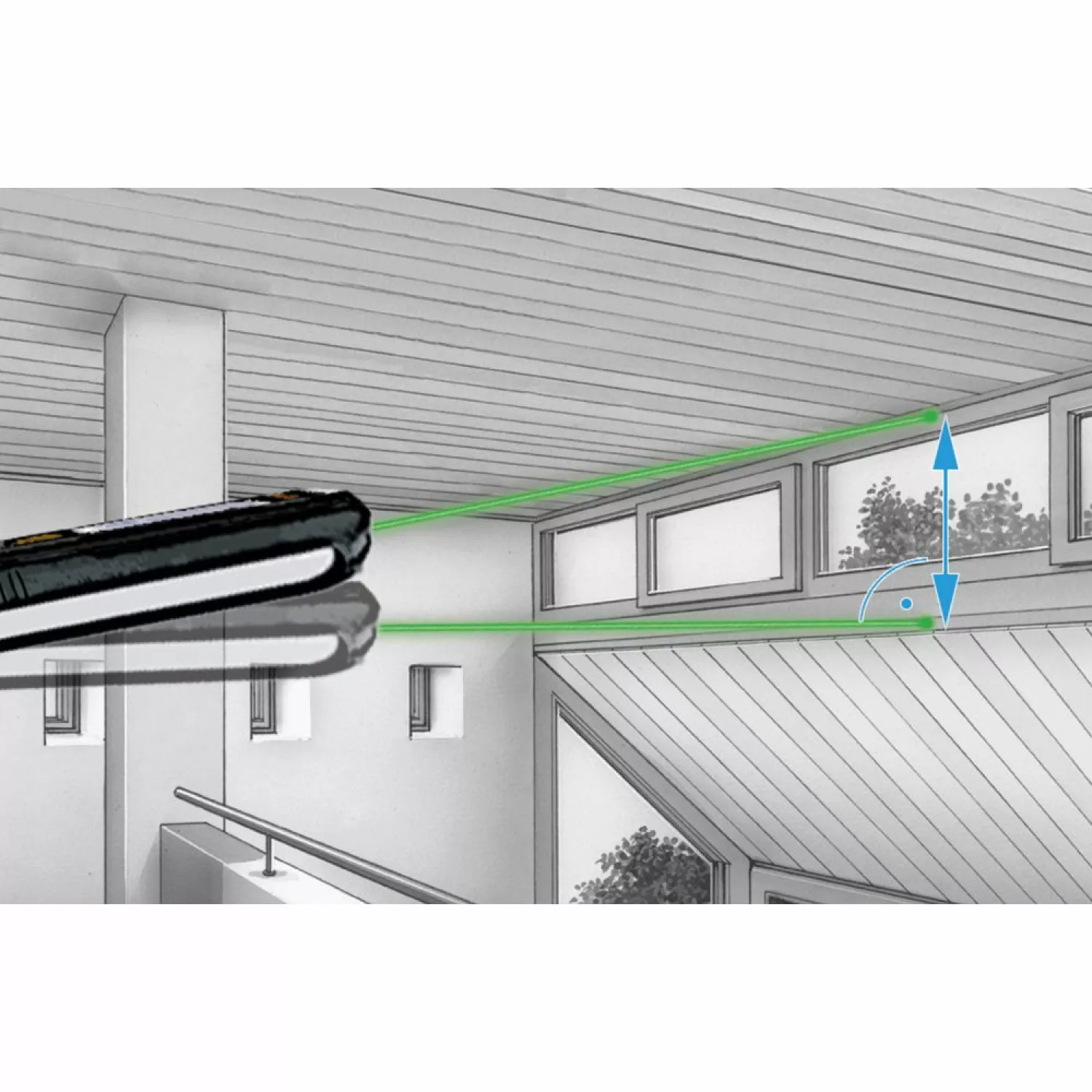 Laserliner LaserRange-Master Gi5 Laser- afstandsmeter - Groen - 50m