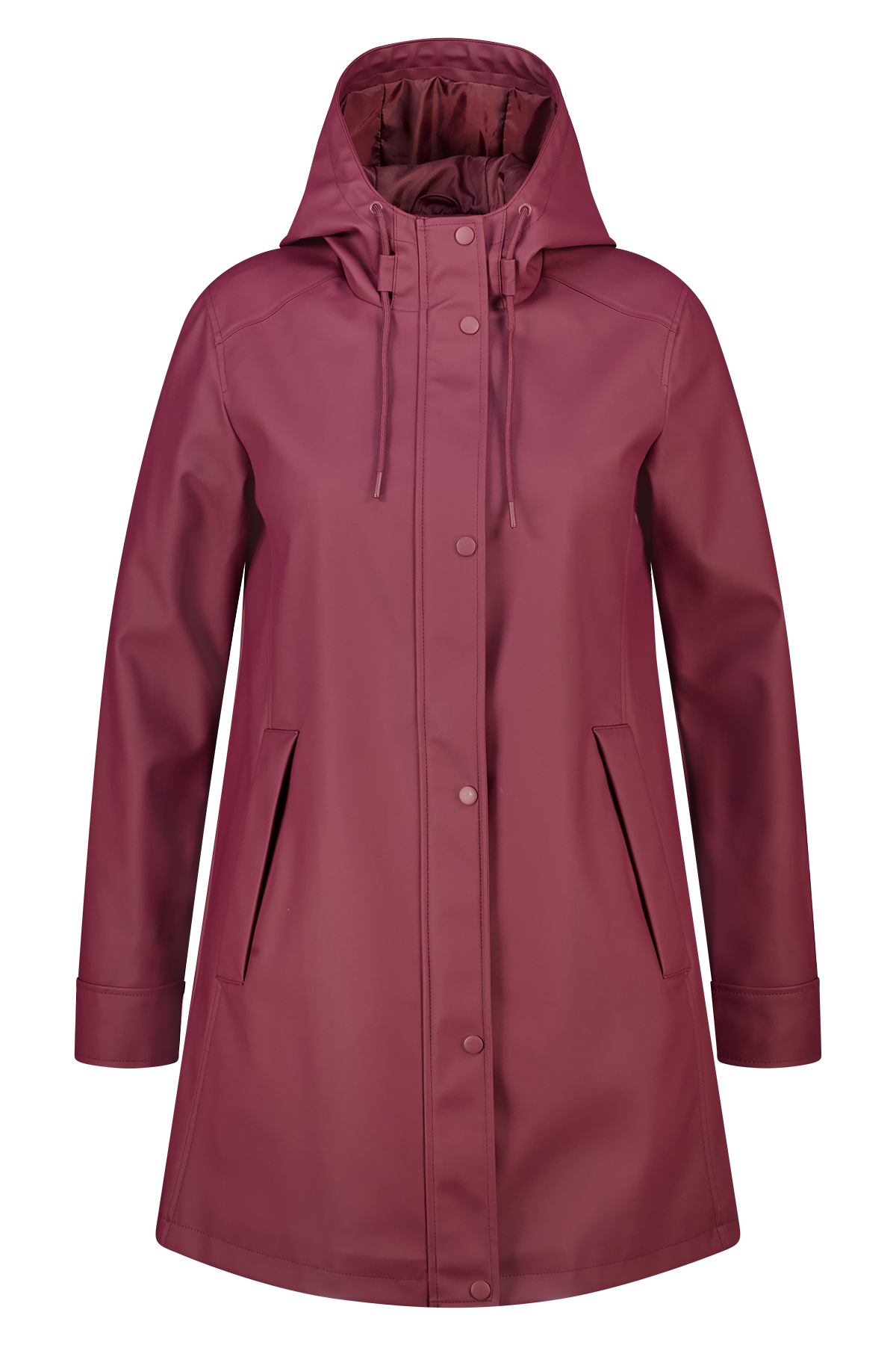 Regenjas met capuchon Bordeaux