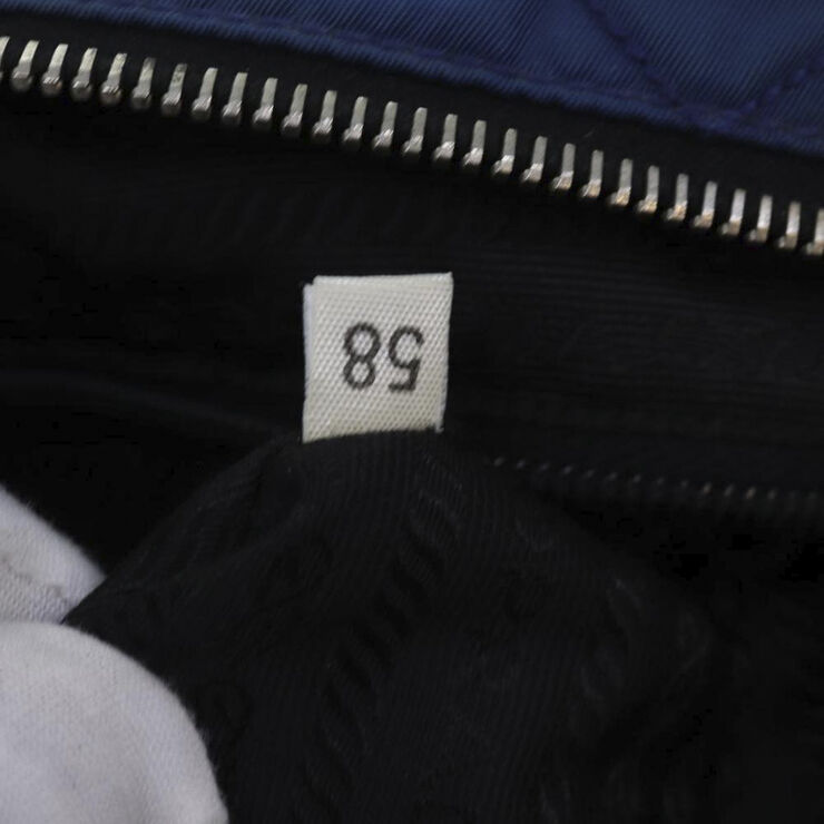 Prada Vintage Prada Tessuto Blue