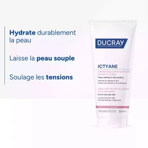 Ictyane - Crème Émolliente Nutritive - 400ml