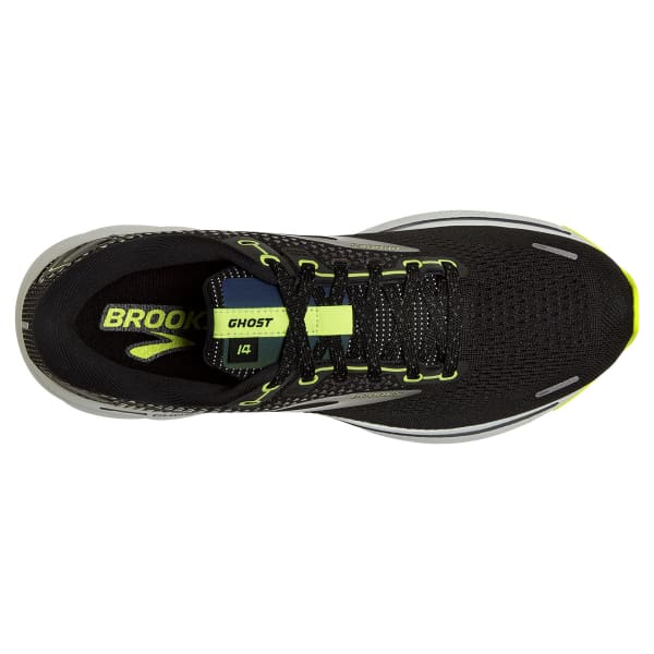 Chaussure running BROOKS GHOST 14 BLACK/NIGHTLIFE/SPA BLUE