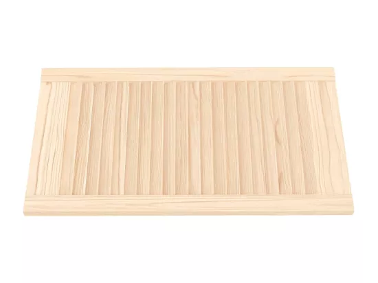Porte d'armoire à persiennes 69x39,4 cm bois de pin massif