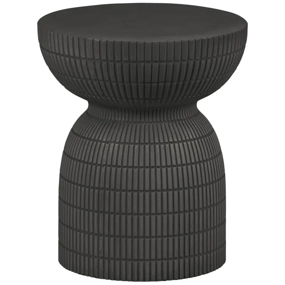 WOOOD Samson Bijzettafel - Fiber Clay - Coffee - 44x37x37