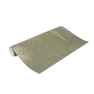 Fotobehang Vintage palm oker (112124)
