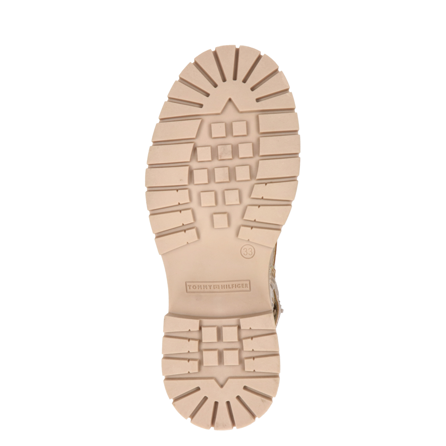 Tommy Hilfiger Ashlin meisjes veterboot Tommy Hilfiger Ecru