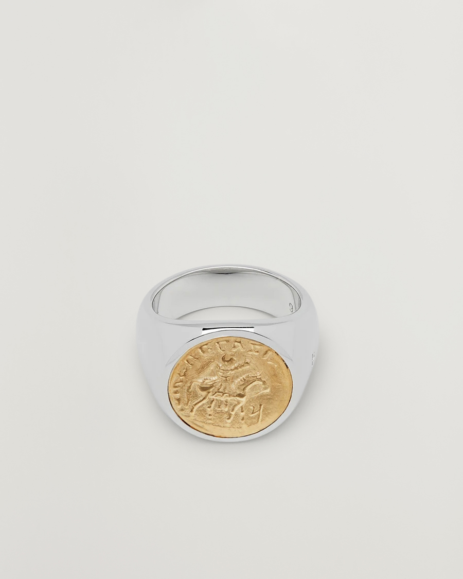 Tom Wood Coin Pinky Ring Silver/Gold