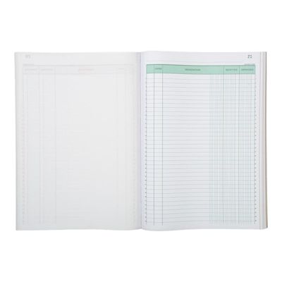 Exacompta - 5 Manifolds Carnets de recettes/dépenses - 50 dupli - A4