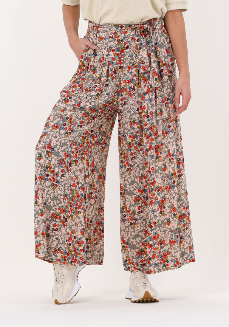 BY-BAR multi by-bar wijde broek wanda poppy grey print