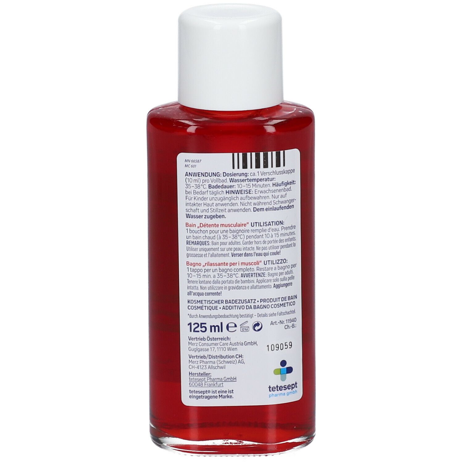tetesept® Muskel Vital Bad