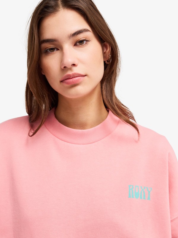 Lineup Oversized Sweat oversize Rose Femme