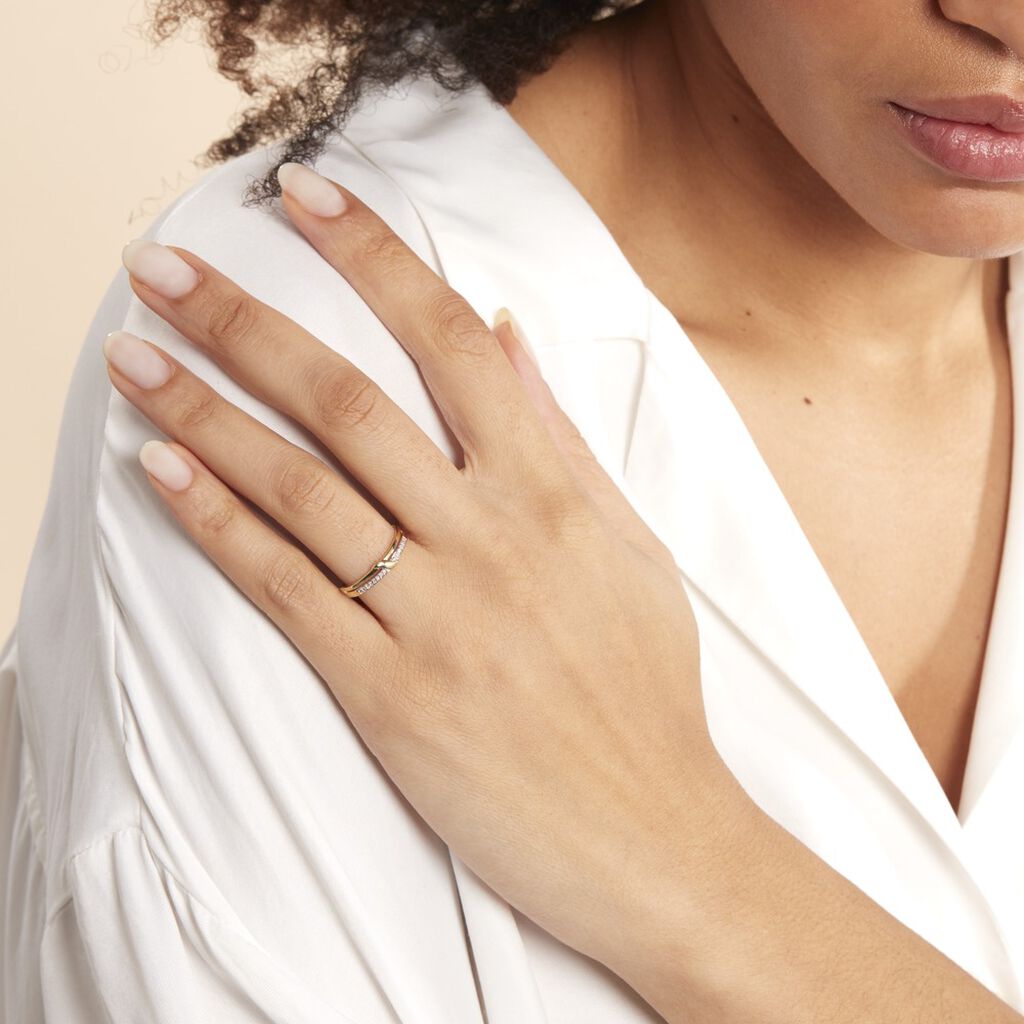 Bague Daynis Or Jaune Diamant