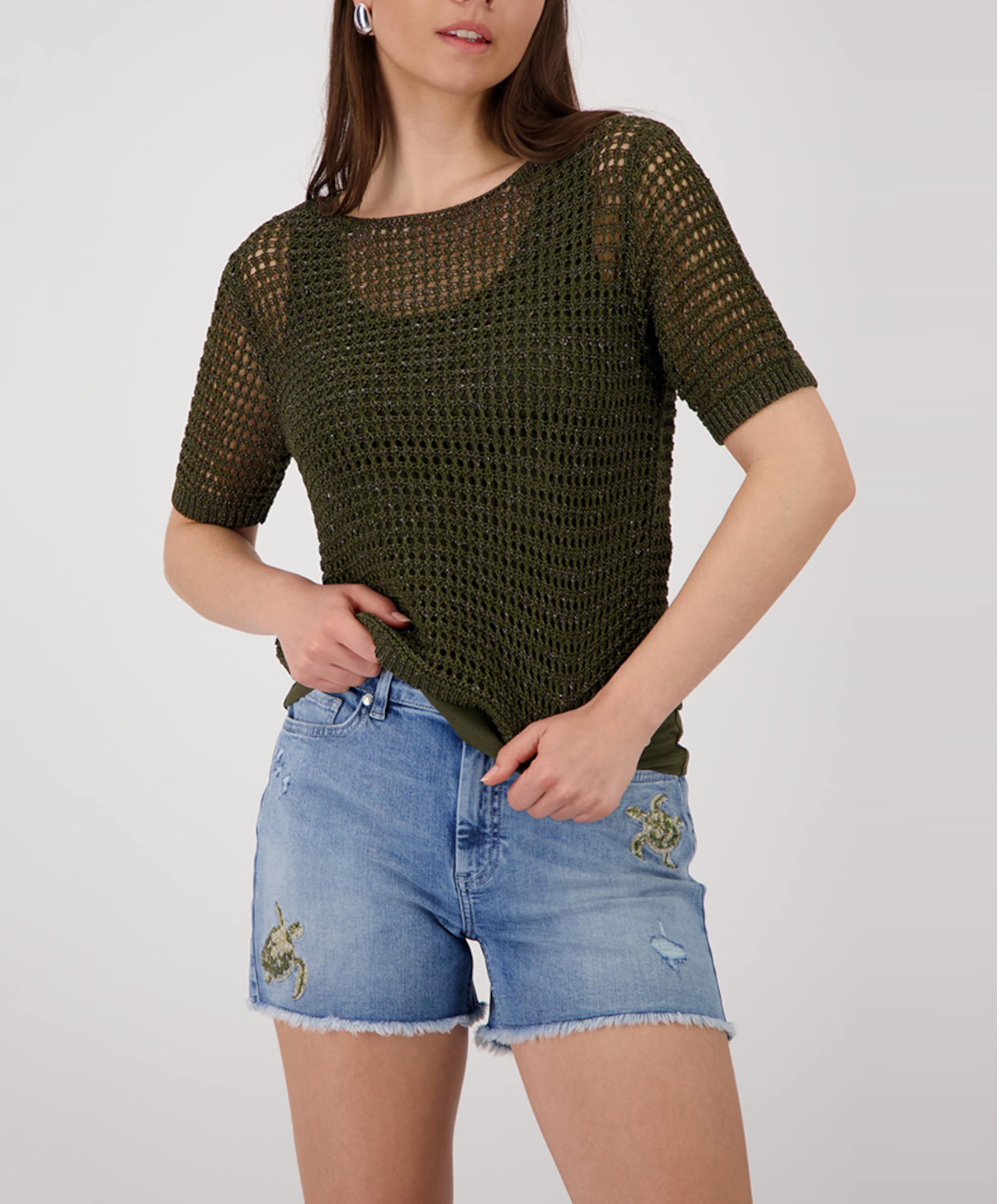 Monari Dames trui groen