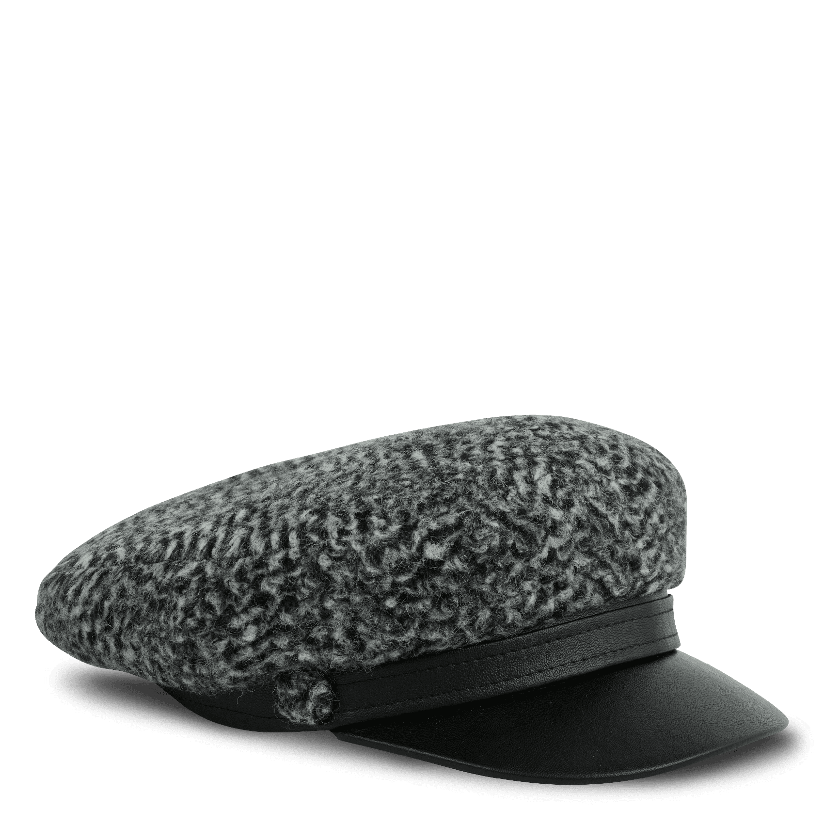 Bonnet avec broche| Blanc