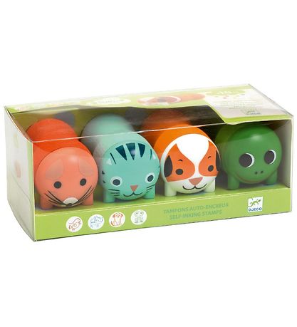 Djeco Stempelset - Animals -Pack - Garden