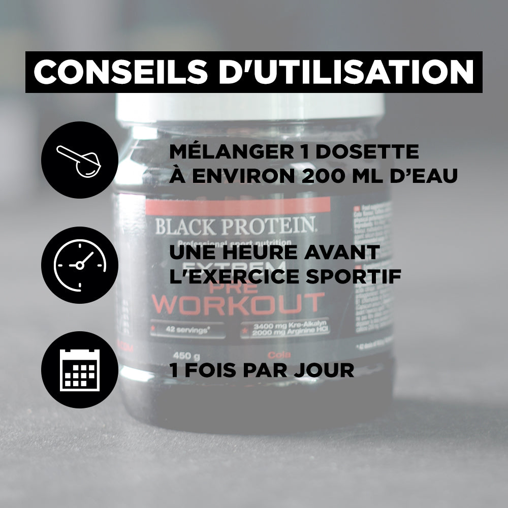 BLACK-PROTEIN Extrem Pre WorkOut