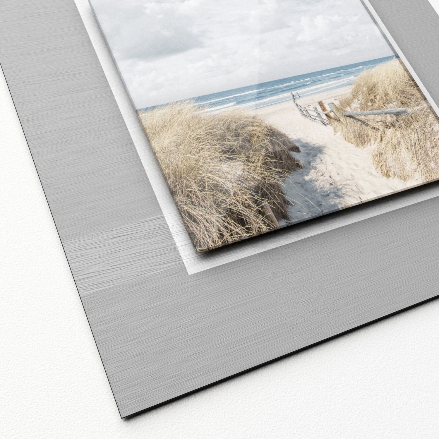Aludibondbild BEACH I