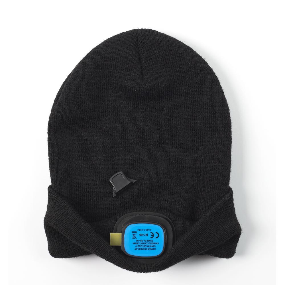 BONNET LED RECHARGEABLE USB ADULTE