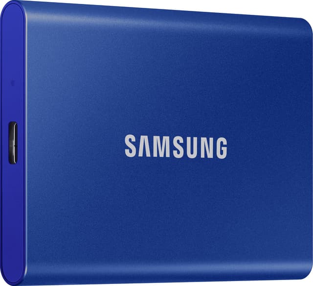 Samsung T7 ekstern SSD 2 TB (blå)
