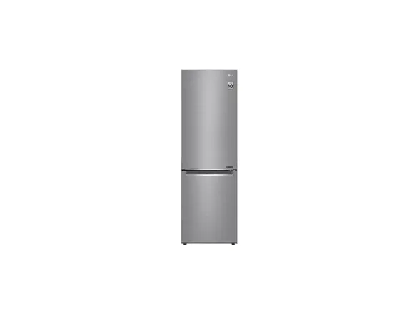 LG GBB61PZJMN - Køleskab/fryser - bund-fryser - bredde: 59.5 cm - dybde: 68.2 cm - højde: 186 cm - 341 liter - Klasse E - skinnende stål