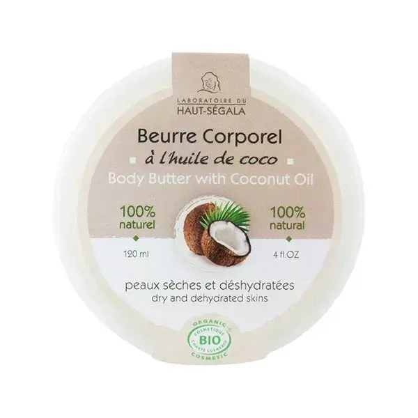 Manteiga Corporal Haut-Ségala com Óleo de Coco 120ml