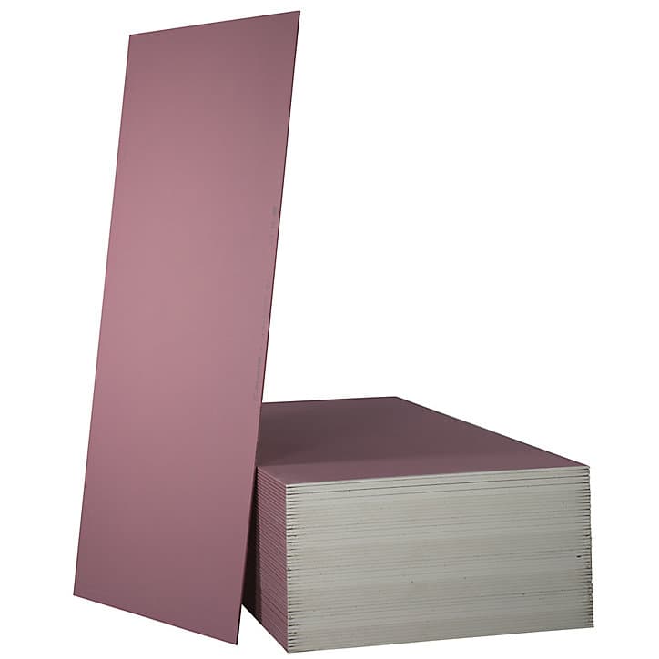 Plaque de plâtre feu Pladur 250 x 120 cm, ép.13 mm (vendue à la plaque)
