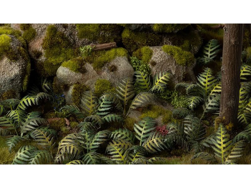 GamersGrass Laser Plants Bracken Künstliche Pflanzen für den Gelände- und Miniaturenbau