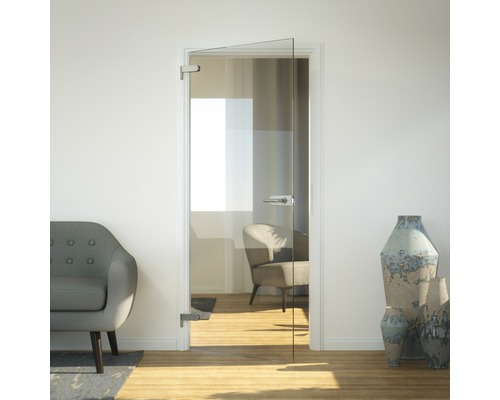 Pertura glazen deur Studio Diamant 70,9x197,2x0,8 cm DIN Links/Rechts