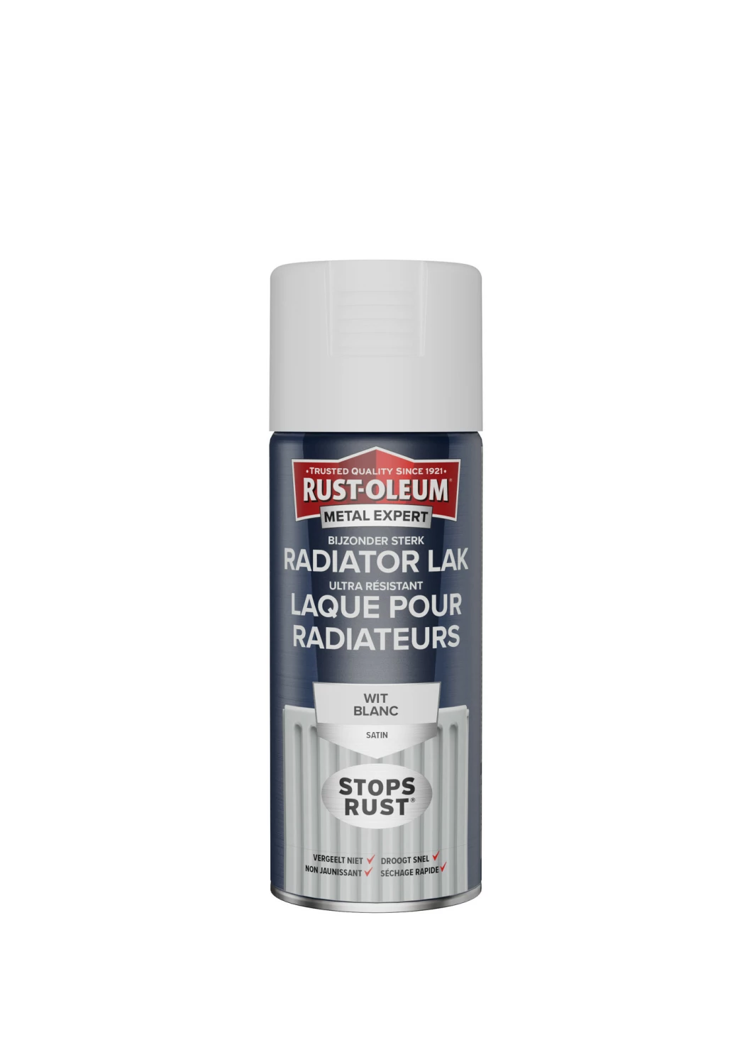 Rust-Oleum Radiator Hoogglans - wit - 0,75L
