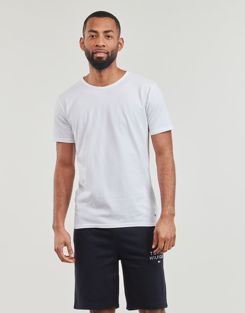 Tommy Hilfiger - STRETCH CN SS TEE 3PACK X3 - Blanc