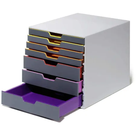 Durable 760727 Ablagebox Varicolor 7, farbiger Verlauf