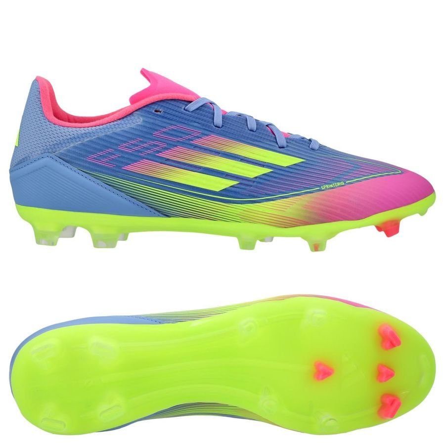 adidas F50 League FG/AG Celestial Victory - Blue Fusion/Lucid Lemon/Lucid Pink