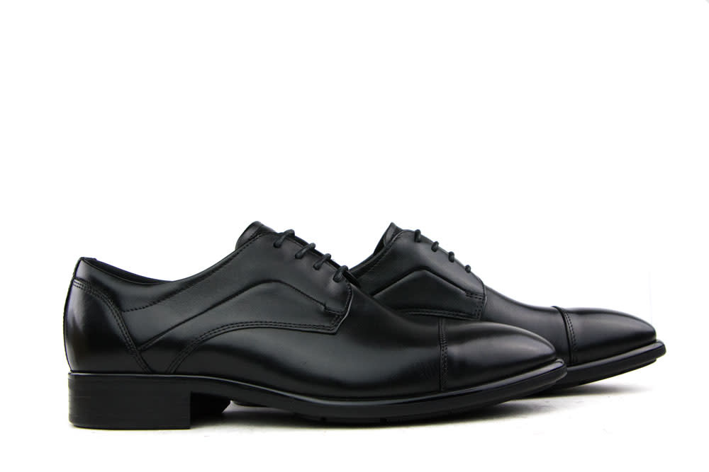 Ecco Veterschoen Citytray Black Santiago