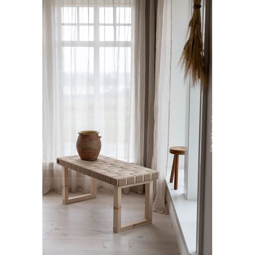 Wecycle Furniture Luna Bænk, Nature