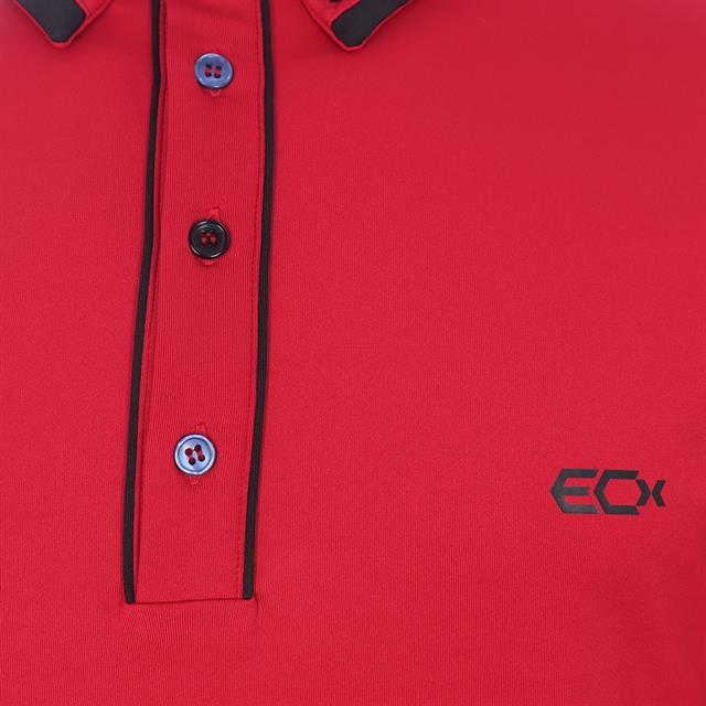 Polo ECx Performance Men Rood