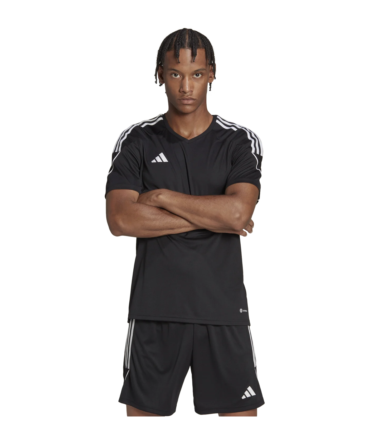 adidas Tiro 23 Trikot Schwarz Weiss
