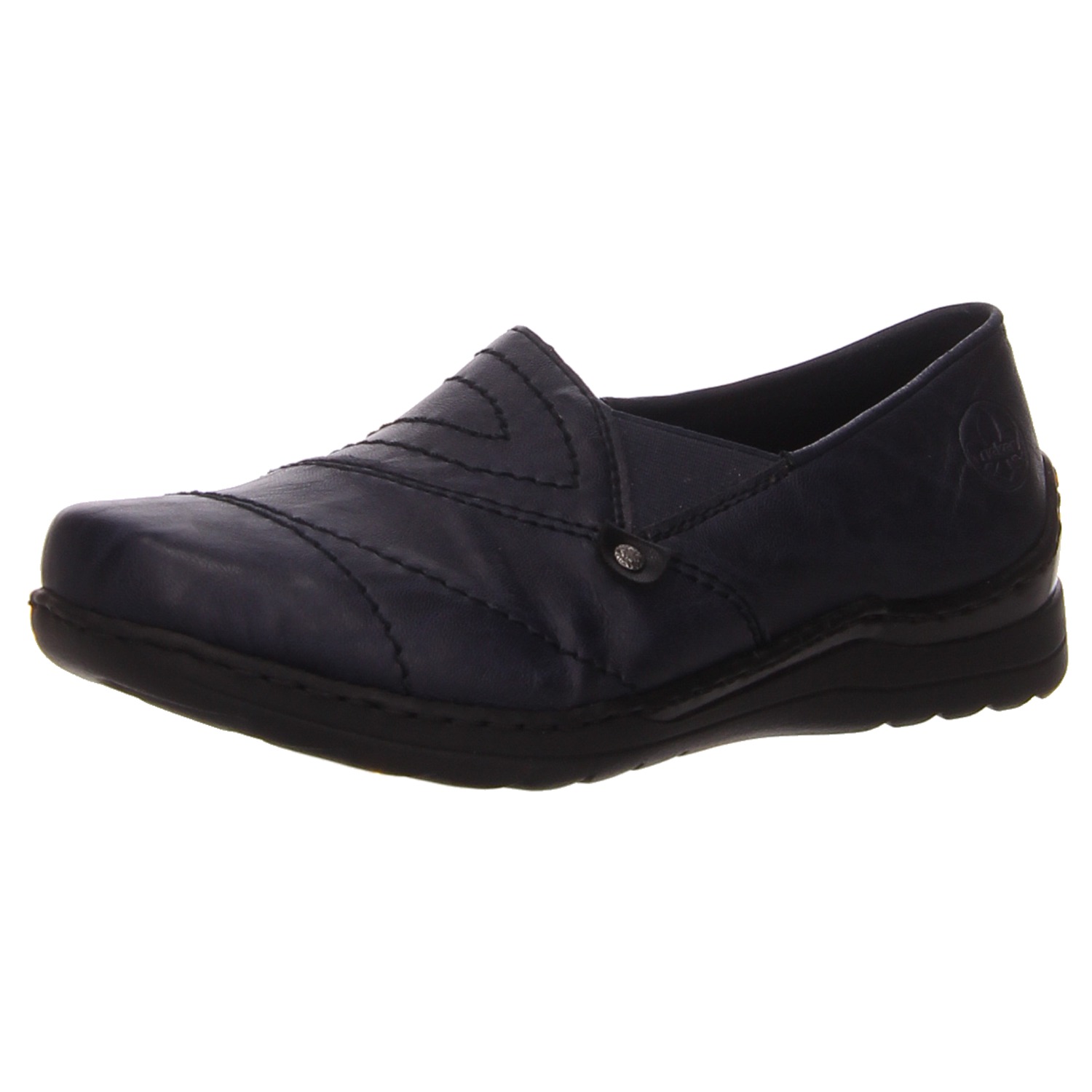 Rieker Slipper blau blau