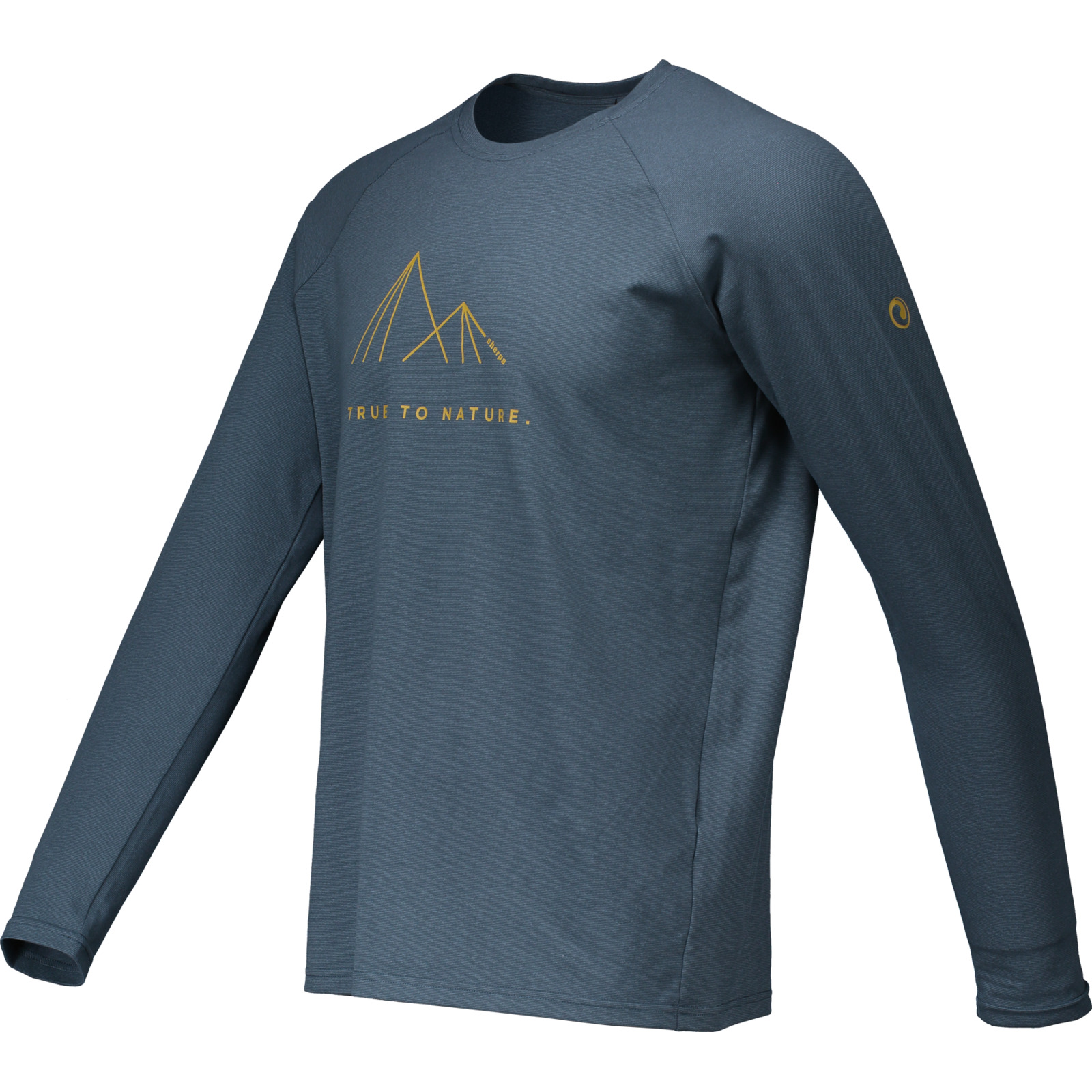 Sherpa Shenyen Hr l/s, mittelblau, M