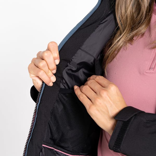 Veste de ski DARE 2B ENLIVEN JACKET BLACK/ORION GREY