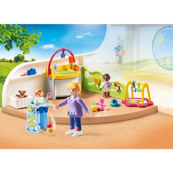 Espace crèche pour bébés Playmobil City Life 70282